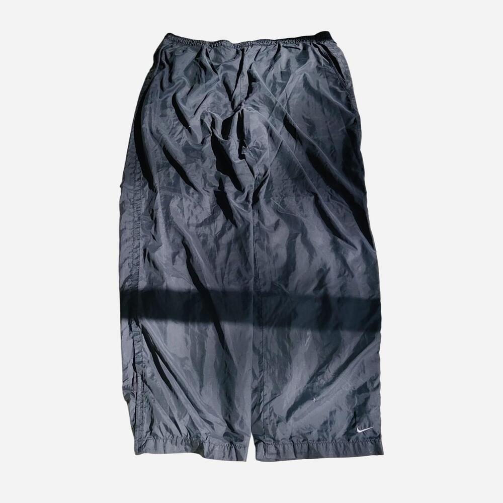 Nike black & gray baggy track pants